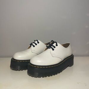 Dr. Martens 1461 Smooth Leather Platform Shoes